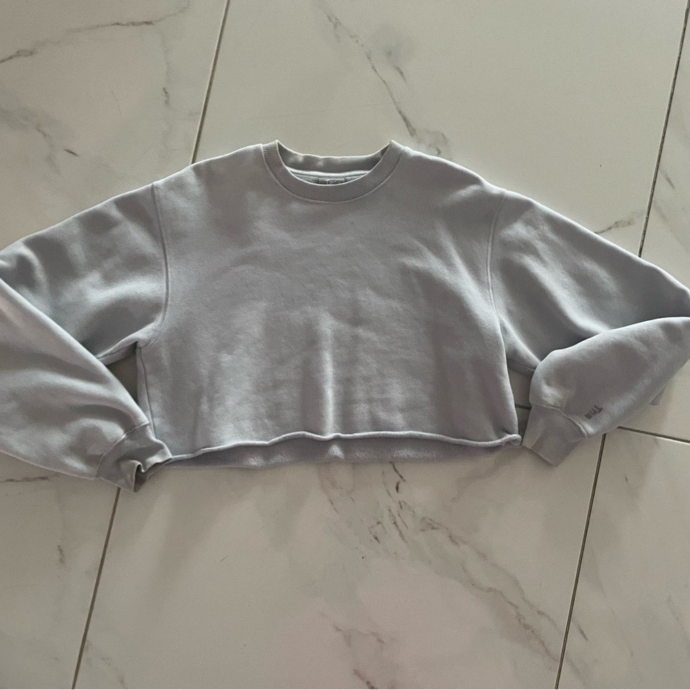 TNA COZY FLEECE CROP